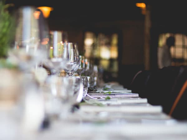 Gala event table